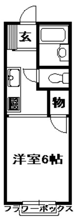 ルシェール三田3番館Ａ棟の物件間取画像